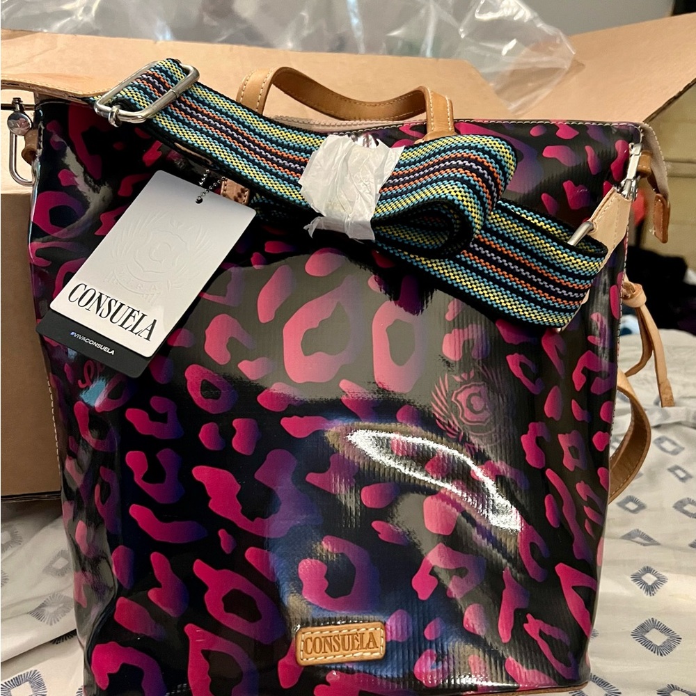 Consuela Sling Bag “Pebbles” *Retired print! FREE TEENY POUCH WITH PURCHASE!